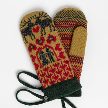 Fästfolk Evelina & Evald Mittens by Öjbro Vantfabrik